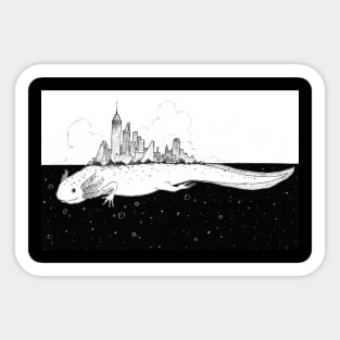 Ancient Axolotl Sticker